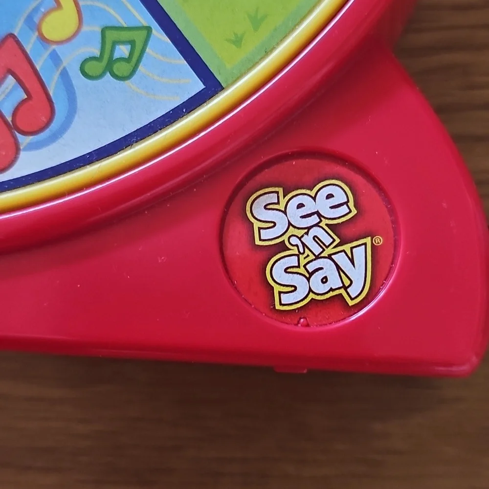 2003 Mattel See 'n Say The Farmer Says Learning Game Animal Sounds Toddler Toy